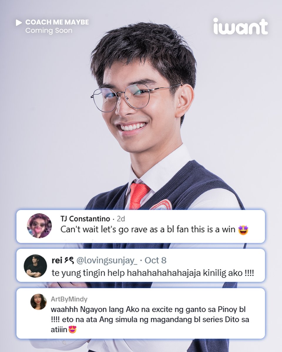 ofc_iwant's tweet photo. Ippon! It’s a victory for BL series 🥋💙👨🏻❤️🧑🏻
Maraming salamat sa mainit ninyong pagtanggap sa project announcement ng first vertical BL Series ng ABS-CBN Studios at iWant.
Tumutok lang sa iWant socials for more updates.
#CoachMeMaybe coming soon! 👀 https://t.co/MEamgAR16Q