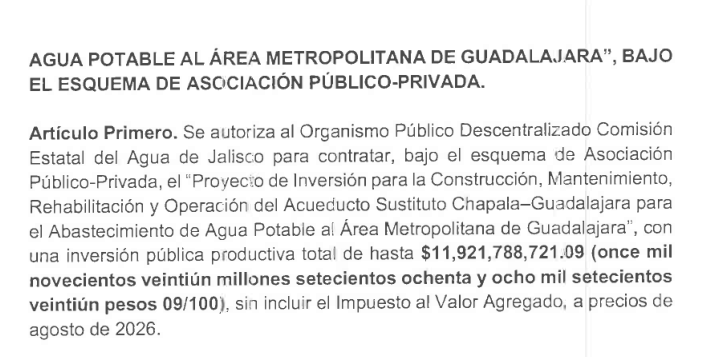 andres_dlap's tweet photo. Mañana inicia el turnado a comisión de la iniciativa legislativa del gobernador Pablo Lemus sobre el acueducto Chapala-Guadalajara, y su esquema de financiamiento público-privado.

Aquí pueden consultarla: https://t.co/idbCNrB3N9 https://t.co/sFxdSawC9T