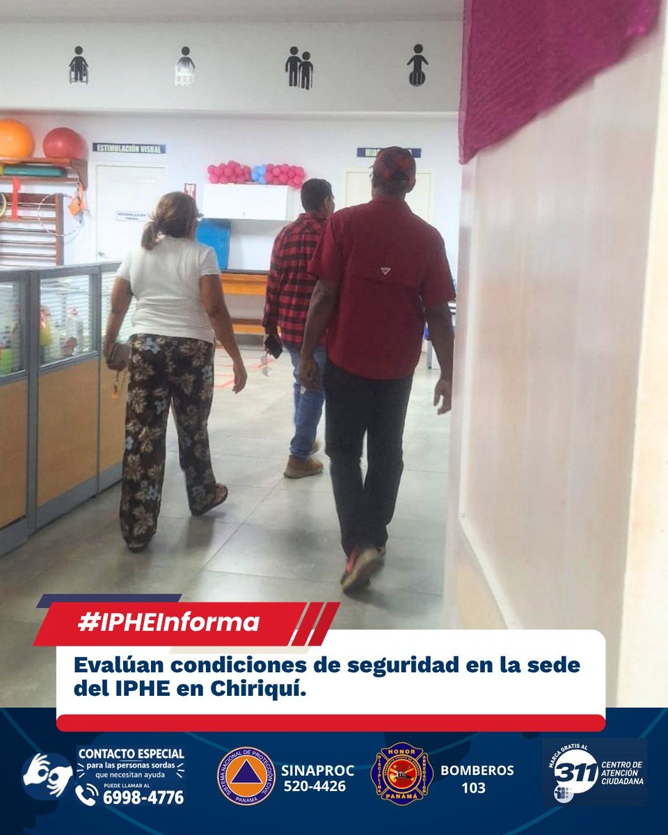 IPHEinclusivo's tweet photo. Personal del Ministerio de Educación (@meducapma) realizó un recorrido por las instalaciones de la sede del @IPHEinclusivo en Chiriquí, con el propósito de evaluar las condiciones de la infraestructura y determinar si reúne las condiciones para recibir a la comunidad educativa. https://t.co/ExN3p6JMoJ