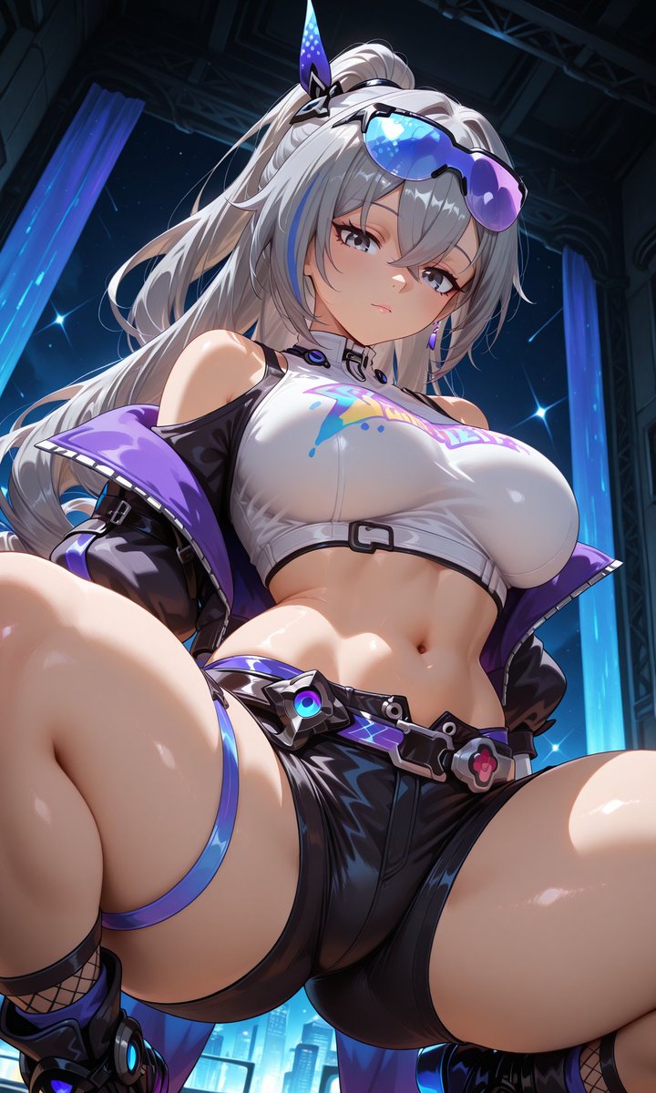KamiYuAIThree's tweet photo. Silver Wolf LV.999 🎮🐺 | Honkai: Star Rail 銀狼LV.999 🎮🐺 | 崩壊：スターレイル
#SilverWolfLV999 #SilverWolf #銀狼 #崩壊スターレイル #HonkaiStarRail #fanart #星核ハンター #AIイラスト #gameart #animeartist https://t.co/OZJvrXlAhv