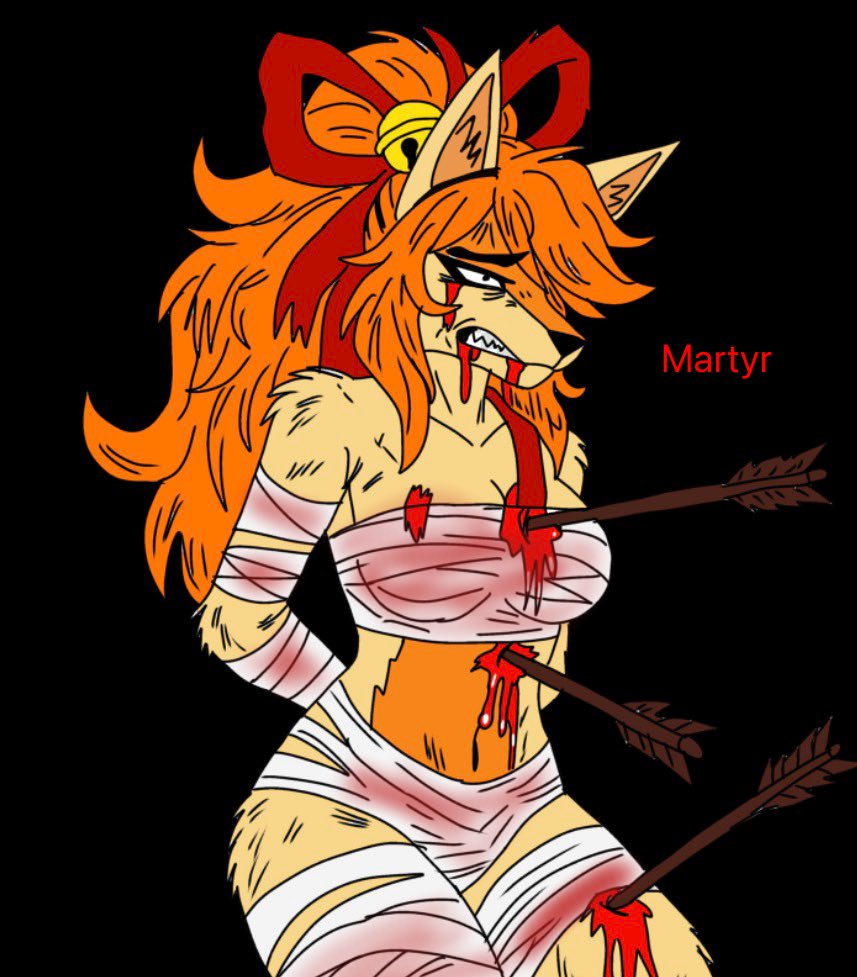 DessLover's tweet photo. More Ceroba angst art. I hope you like it! This time with a martyr aesthetic. #UTDR #UTY https://t.co/nLHCDioHQx