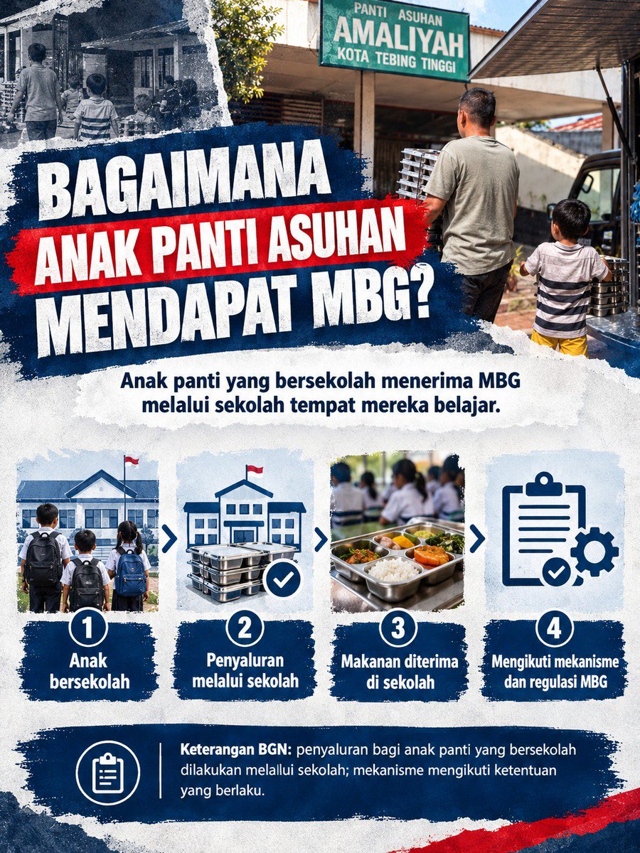 erthelas's tweet photo. Momen makan di sekolah kini penuh kebahagiaan untuk anak panti asuhan berkat MBG #MBGUntukSemua https://t.co/fMvv5LqJBz