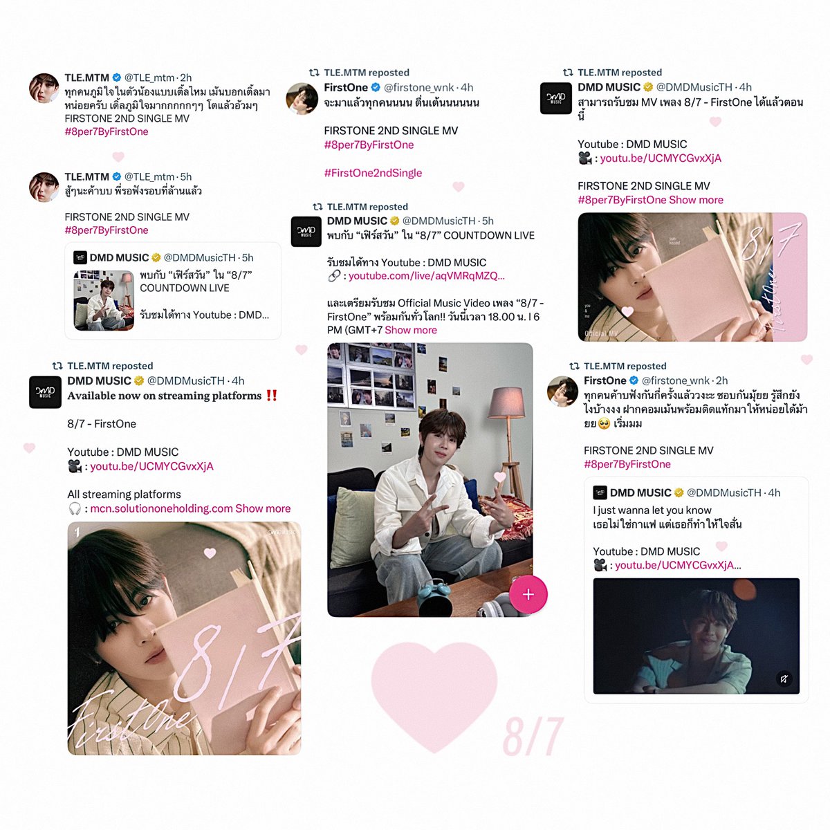 ifirstoneyou's tweet photo. เค้าอยากร้องไห้จัง รักที่เค้ามีให้น้องเฟิร์สมันยังไม่เท่าครึ่งหนึ่งของพี่เลย ㅠ    ㅠ ตัวเองเพิ่งทำเลสิกมา จริง ๆ โดนแสงนานไม่ค่อยได้ แต่วันนี้เป็นหนึ่งอีกวันที่สำคัญของน้อง ก็ตั้งใจซัพพอร์ตด้วยความรักที่มีอย่างดี 🤍

                        .✦ #8per7ByFirstOne ✦. https://t.co/BAgYlgaOzj