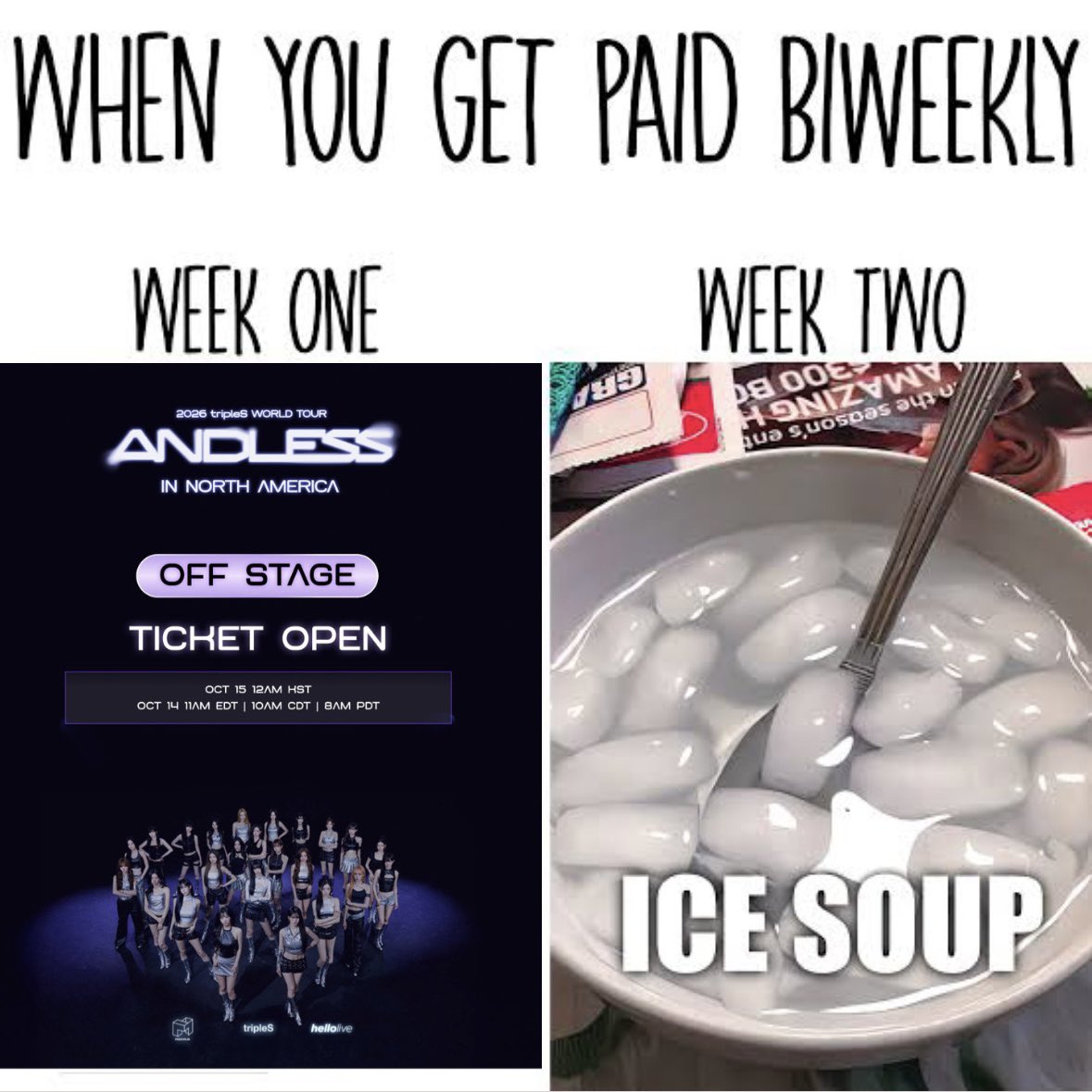 kaedejjang's tweet photo. Ice soup for me until assemble67 https://t.co/3FDGGFZ0N8