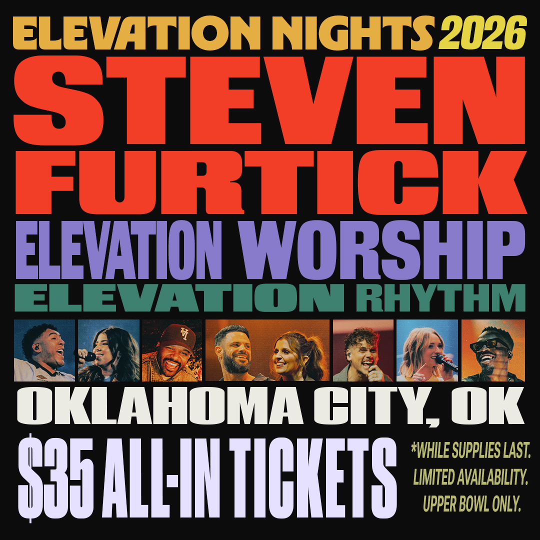 PaycomCenter's tweet photo. SAVE BIG 🚨 Get $35 ALL-IN tickets to see Elevation Worship, Steven Furtick AND ELEVATION RHYTHM LIVE at #PaycomCenter this Saturday, October 17!

No code needed. Select seats, while supplies last!

Get your tickets now 👉 https://t.co/LvZyPl1Lpb

#405LIVE | #OKC https://t.co/N3SPSmegVI