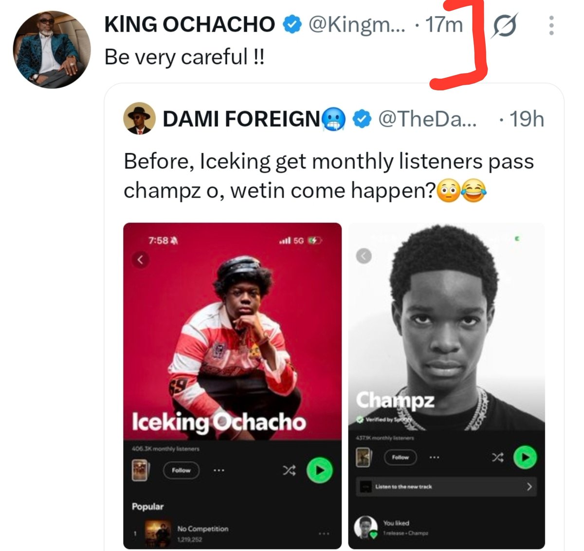 kingbaddoo's tweet photo. So you dey fear like this 😂😂 
God is good https://t.co/PtD4lMF4Xl