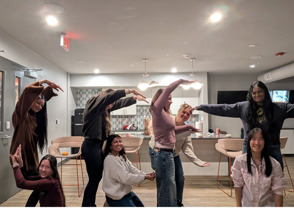 SutardjaCenter's tweet photo. 🎃 Happy (almost) Halloween from the SCET Student Staff!

Our team took a midterm break to decorate pumpkins &amp; prep for #TechCrunchDisrupt2026! 🚀

👀 Want to join the crew? Keep an eye out for upcoming student role openings!
#ucberkeley https://t.co/d6tLUoUhZI