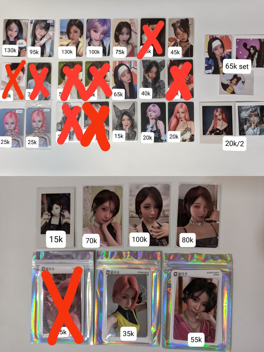 brenebaebae's tweet photo. WTS / WANT TO SELL

★ price on pict incl pack (negotiable)
★ good condi 
★ split pay only
★ pay first get first
★ solo, jateng
★ take banyak lebih murah

DM

photocard pc babymonster baemon asa pharita pc aespa karina ningning red velvet yeri newjeans hanni baemon https://t.co/LbTIbBKPaO