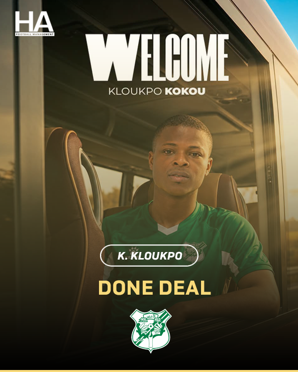 HA_FootballMana's tweet photo. Done Deal โ
Weโre proud to have successfully completed the transfer of our player, Kokou Kloukpo, to the Libyan Premier League side Al-Akhdar SC. ๐น๐ฌ๐ฑ๐พ๐ข
We wish all the best to him on this new chapter.
#HAFootballManagement #LibyanPL https://t.co/lWrb2GoMWK