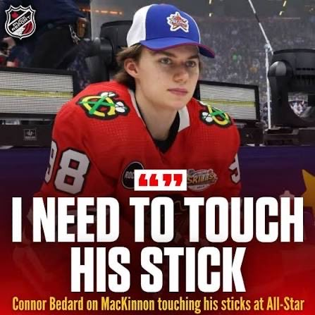PUCKD_'s tweet photo. Bedard is on a generational run 😭 https://t.co/xQKKzfmVsS