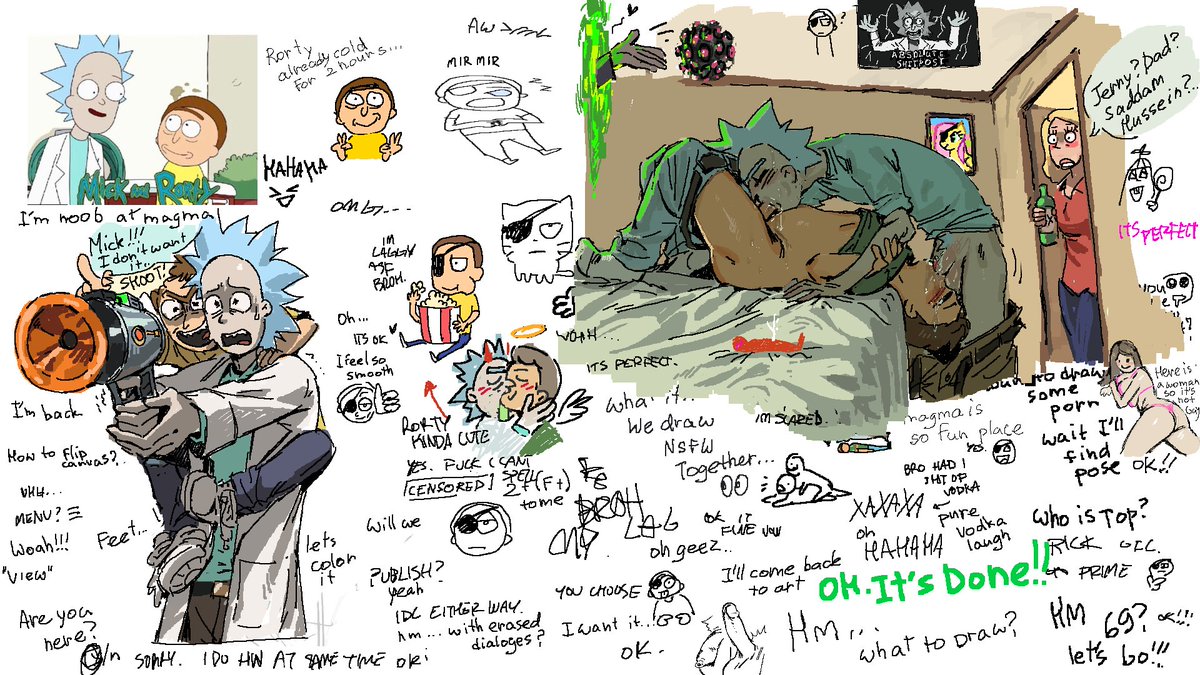 RayLak51325's tweet photo. #jerrick #rickandmorty
Magma with AWESOME @iatnentwt
I almost hit an art block, but this saved me! https://t.co/mbFaFYV9rd