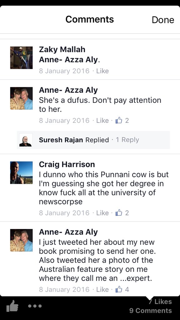 w0tn0t2201's tweet photo. @padders001 #AnneAly an "alleged" de-radicalisation expert - hasn't de-radiclised anyone. 
In fact she supported terrorist sympathisers #JunaidThorne &amp; #ZakyMallah!! https://t.co/gtoI6sD18W
