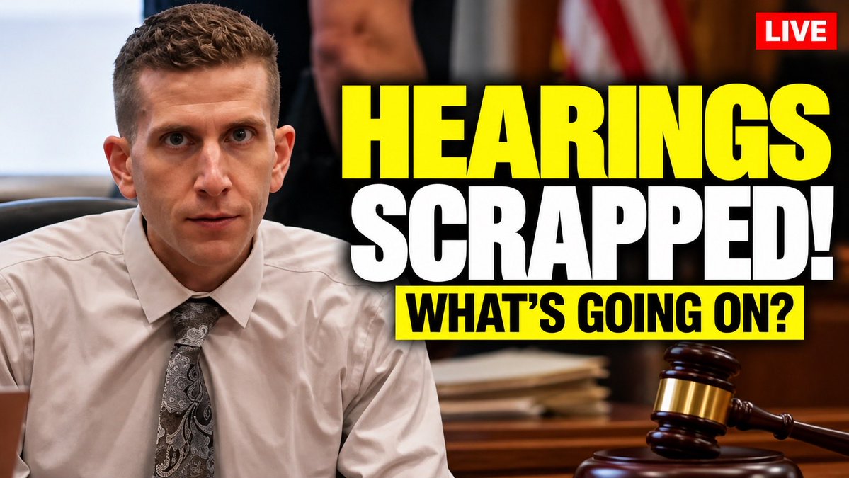 PodcastSTS's tweet photo. 🚨 BRYAN KOHBERGER: WHY WERE HIS HEARINGS ABRUPTLY SCRAPPED? 🚨
🔴 LIVE 7 P.M. ET WEDNESDAY
Three court hearings suddenly canceled! What does this mean for Kohberger’s fight to withdraw his guilty plea? Could a retrial be on the horizon?
#BestGuests:
⚖️ Greg Skordas: Former prosecutor, Utah AG candidate & criminal defense attorney.
⚖️ Tara Malek: Idaho-based defense attorney.
⚖️ Erin Tognetti: Idaho-based attorney & former prosecutor.
🔗 FULL EPISODE: https://t.co/OWuRTPm0vn
#BryanKohberger #Idaho4 #IdahoMurders