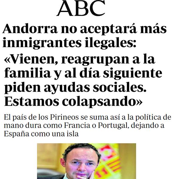 CCivicaCatalana's tweet photo. Los andorranos también son fachas. https://t.co/rza7UyqEKo