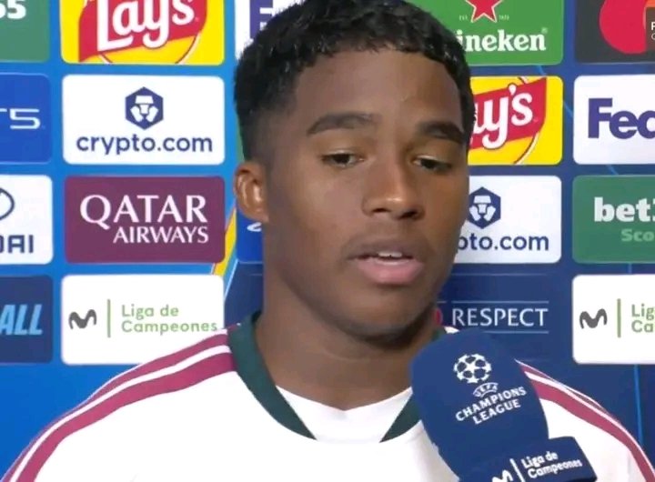 rubanijnr's tweet photo. ‼️💥 Endrick: "Vini being banned for 4 matches? It should've been 2 matches, everyone knows it, but we KNEW it would be 4 for Vini, BECAUSE IT'S VINI. Everyone knows they always target him. But Vini is strong, and he'll get over this." https://t.co/JJsTOnbuo5