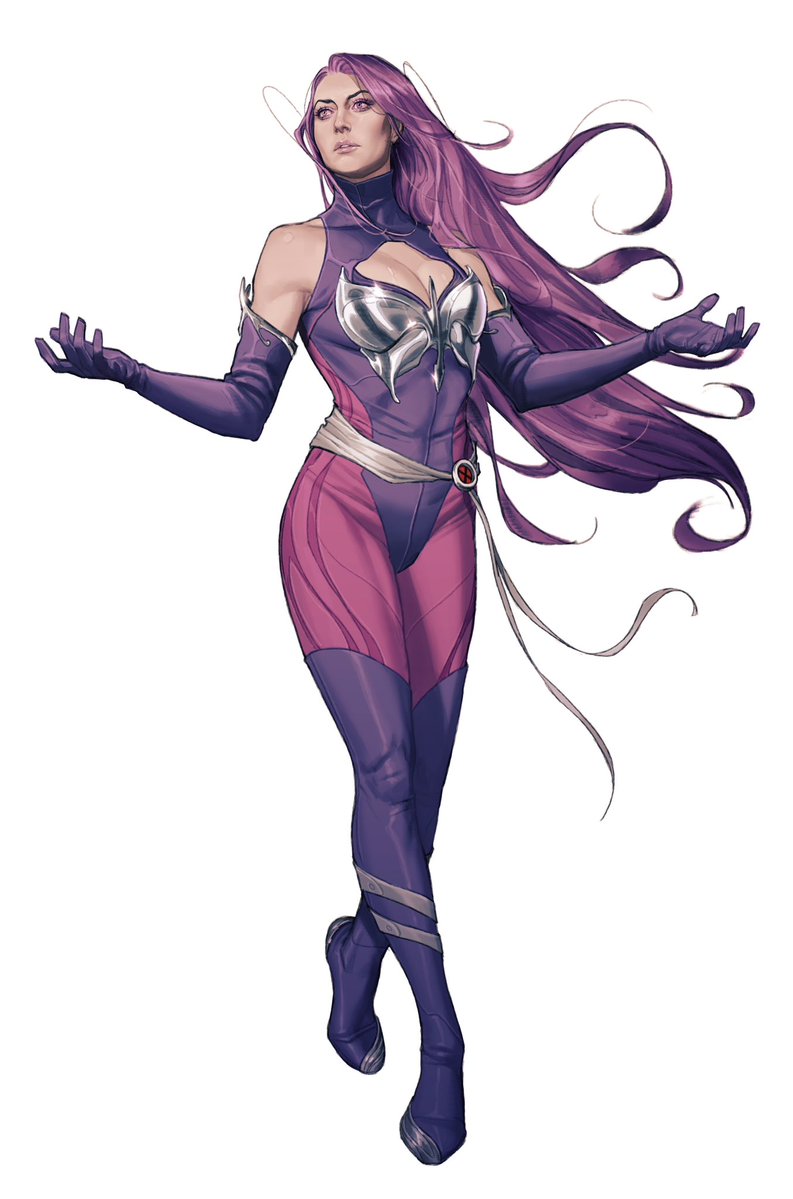 JSwayArt's tweet photo. Old Betsy Braddock redesign commission I never shared [2025] https://t.co/AdTJTcHdFB
