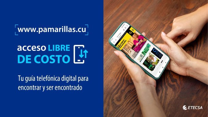 AlejandroR40035's tweet photo. 🔎 ¿Necesitas localizar un número telefónico? ☎️
📲 Entra a https://t.co/cxVKrb6WYl y encuentra la información que buscas libre de costo😉:
Entidades estatales y comerciales 🏥, centros hospitalarios🎡, instalaciones recreativas, educativas y más #EtecsaConCuba #EtecsaMayabeque https://t.co/97Gp88ZxVB