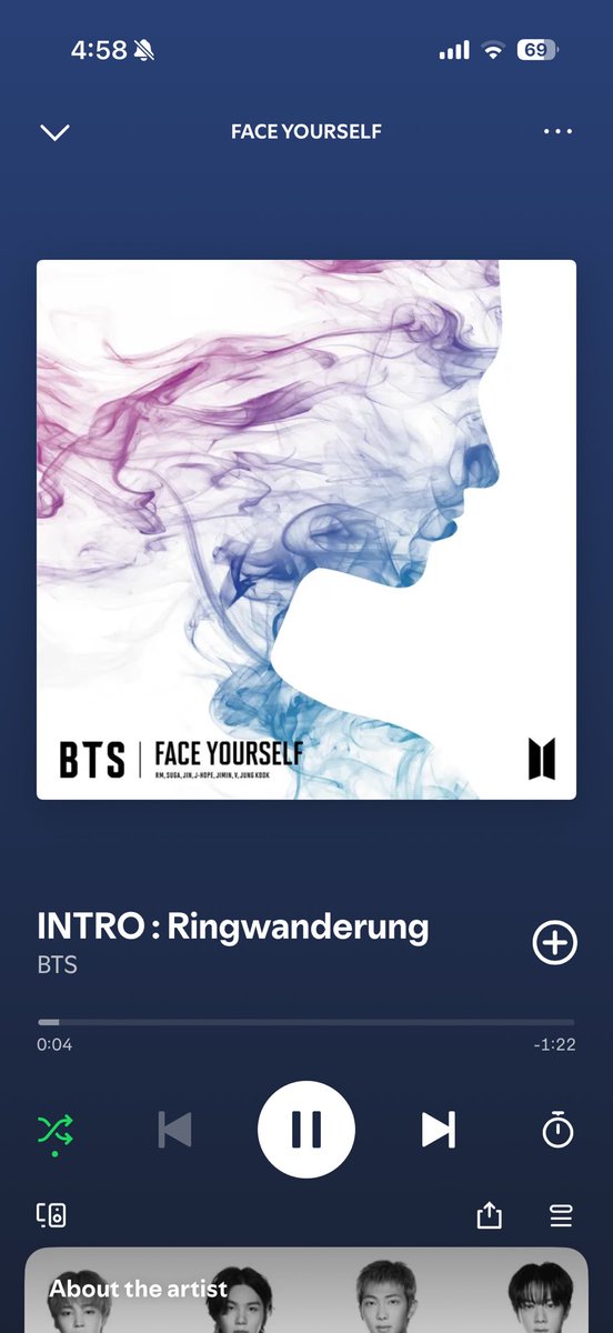 Bboop02's tweet photo. @Spotify https://t.co/HqwHF2tMfU