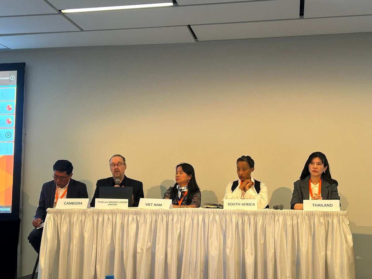 TerezaKasaeva's tweet photo. Full house at the @WHO symposium on drug-resistant gonorrhoea at #IUSTI2026!
Co-chaired with EU HERA, with insights from 4 countries and the WHO Collaborating Centre for Gonorrhoea and STIs in Sweden.
Turning surveillance into action is critical to tackling #AMR! #EGASP https://t.co/Ow4uzQcCQL