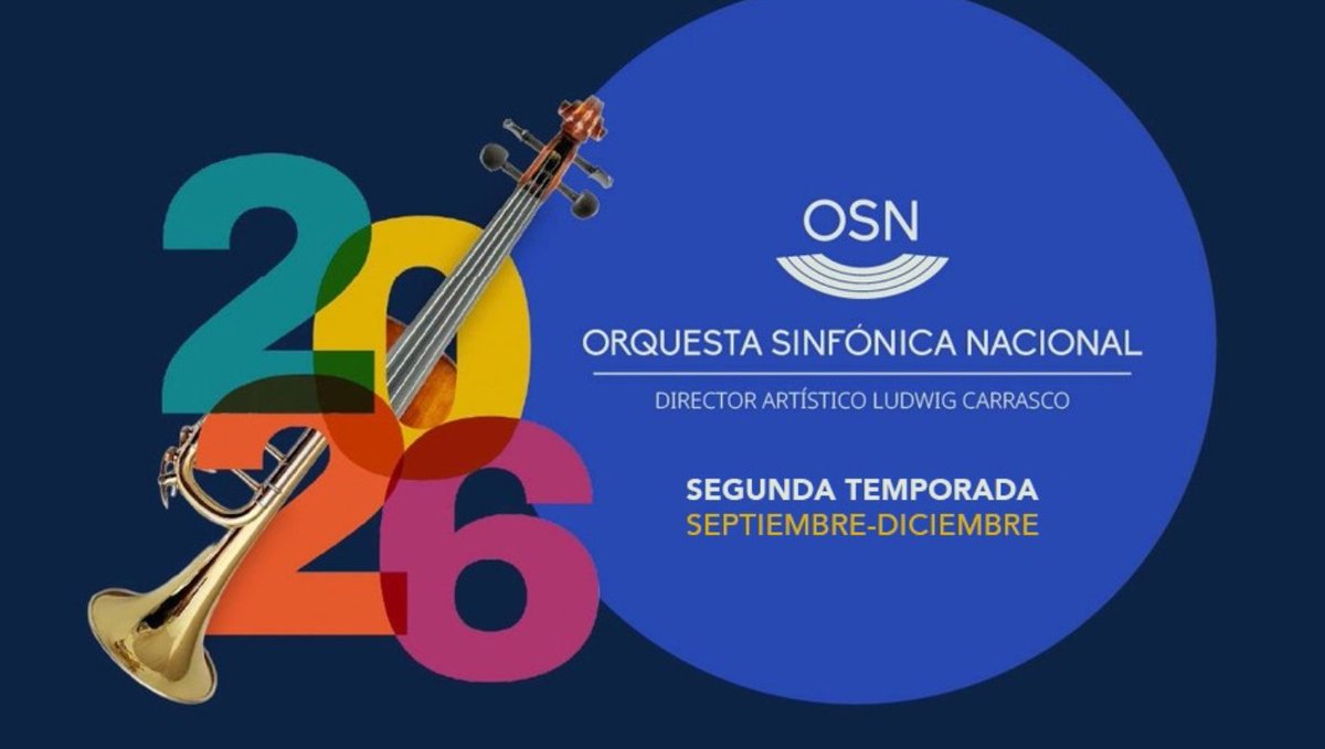 EnfoqueNoticias's tweet photo. 🎟️ Tenemos 2 cortesías dobles para: Orquesta Sinfónica Nacional

🎟️Viernes 16 de octubre
🎟️20:00 horas 
🎟️Palacio de Bellas Artes

Déjanos tu nombre en comentarios 👇 https://t.co/mzIgDjzhXZ