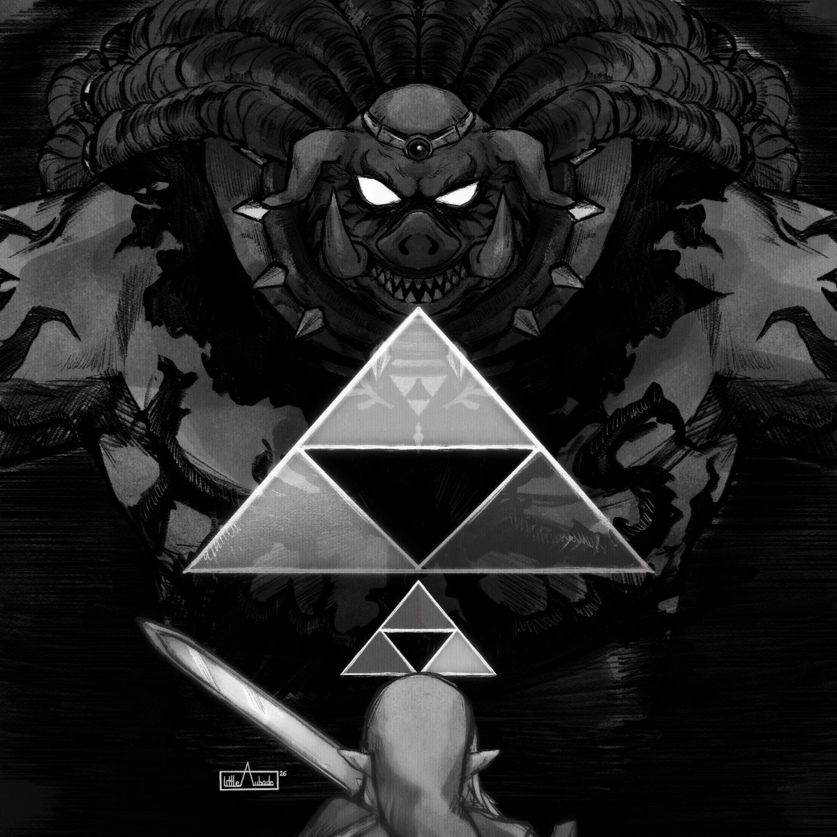 littleaubade's tweet photo. Day 11 - Boss
#linktober #linktober2026 https://t.co/RfRhgbPDTN