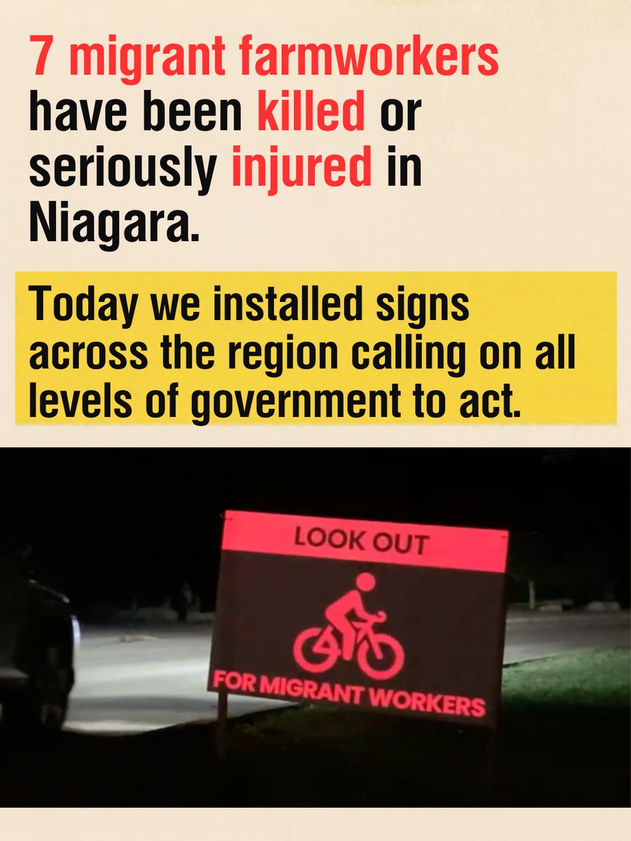 MWACCanada's tweet photo. Sinhue Garcia. Fermin Soto Sanchez. Zenaida. Three lives lost. Four more workers seriously injured.

Migrant farmworkers are our neighbours. Looking out for them means standing with workers demanding change. https://t.co/iVLPyjkksO