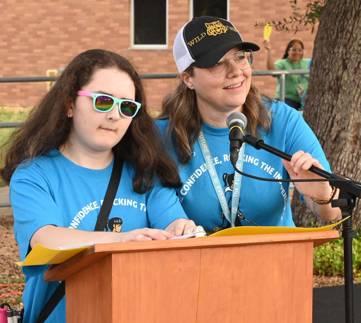 TXWorkforce's tweet photo. What an incredible turnout for White Cane Day in Austin! 🦯 Today, we proudly recognized the vital contributions and successes of our blind and visually impaired neighbors, coworkers, and friends. https://t.co/H0Oq52FAfd