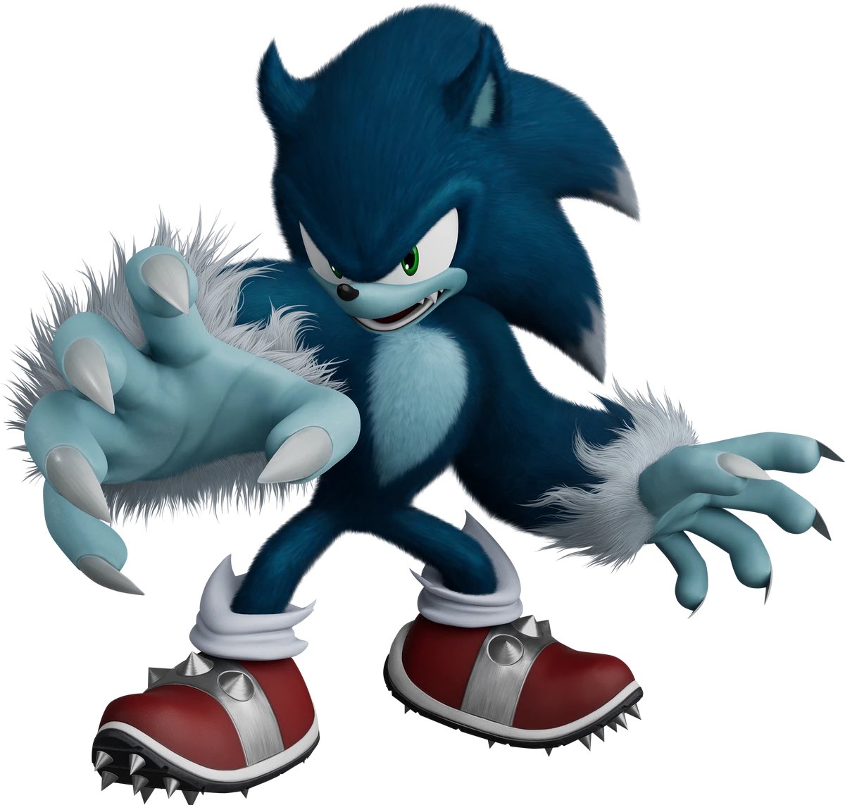 24hrsofblue's tweet photo. Missed opportunity fortnite didn't release wolf sonic this halloween https://t.co/ZqgRulJjMz
