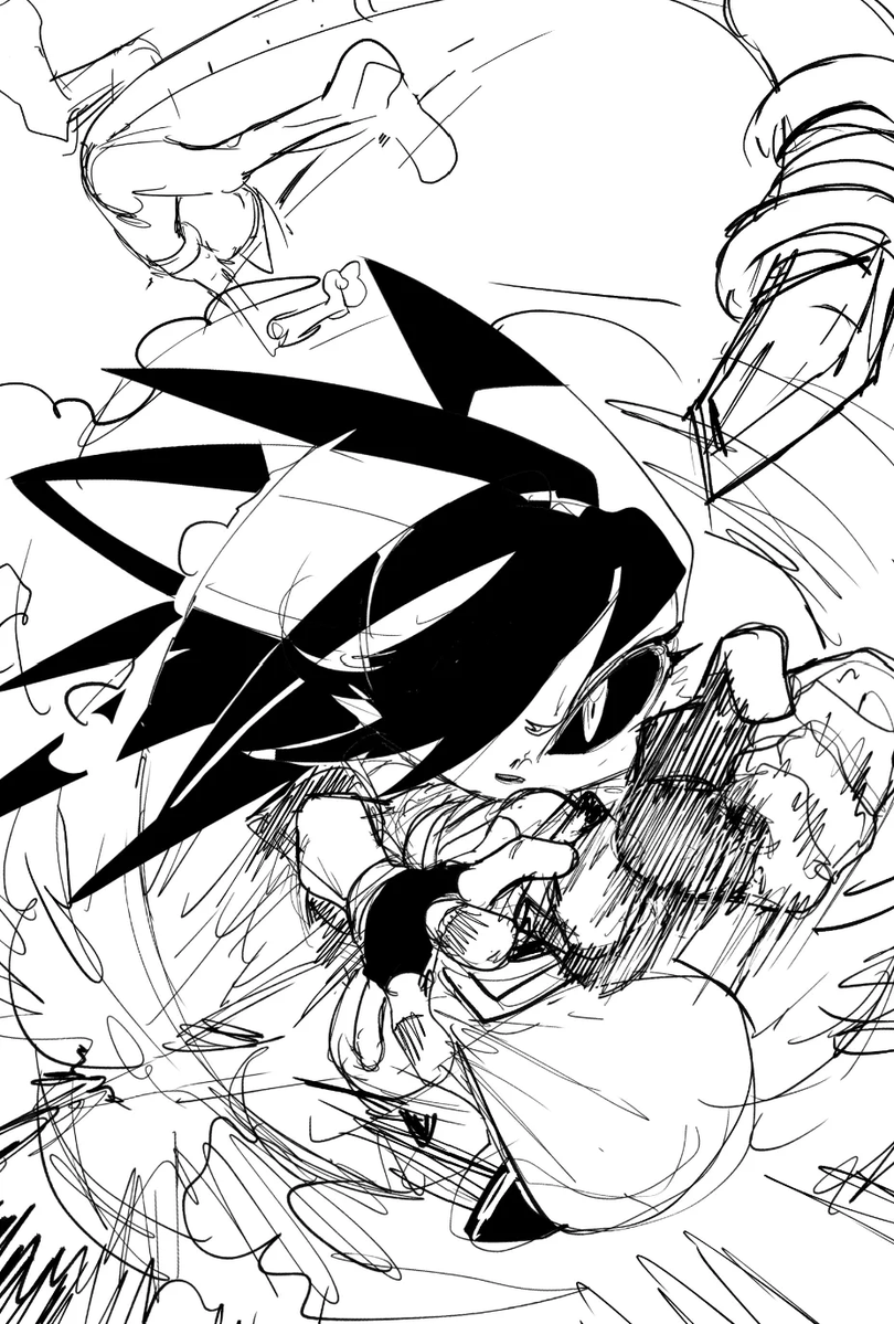 AdamBryceThomas's tweet photo. was looking at older archie covers for sonic to get a feel for my archie zine cover which i've titled now. the hair is nice  lots appearing in this some new, some old https://t.co/IB0EbngFEk