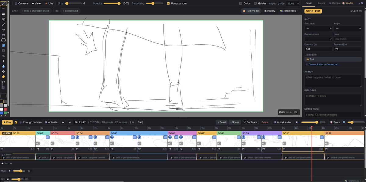 Atelier452's tweet photo. People have been asking how we made this so here are the tools that we used to make the video:    

Character Design: @PixAI_Official
Prompt Control: Atelier Magic (In House)  
Storyboard: Atelier Boards (In House)  
Video Gen: Seedance 2.5 @get_artcraft https://t.co/mSiMgXx1hG