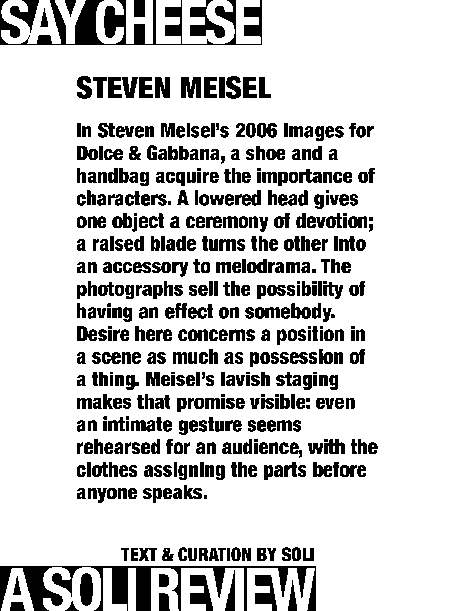 solisolsoli's tweet photo. Expecting a little more ceremony · Steven Meisel https://t.co/2TXTv0ILfP