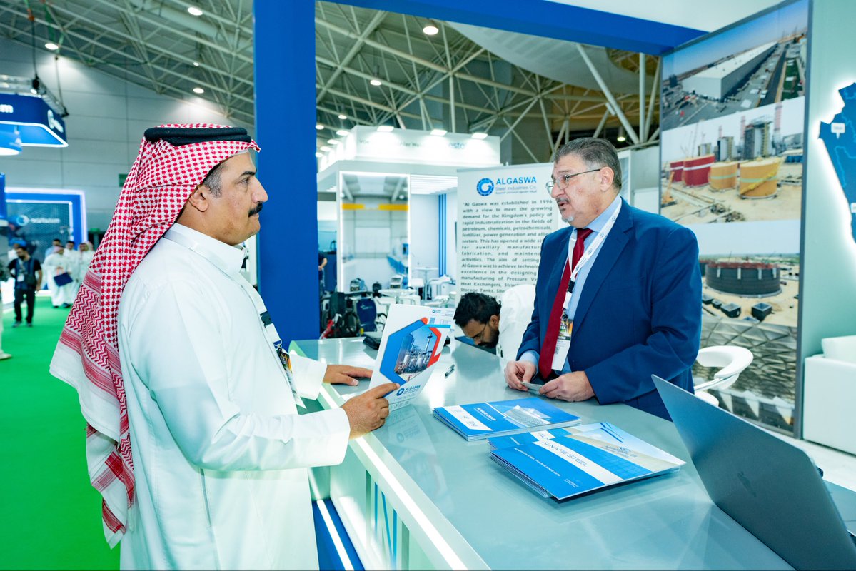 GaswaAl's tweet photo. Day 4 | Final Day at @fabexsaudi 🤝

Wrapping up four amazing days of valuable discussions, new connections, &amp; exciting opportunities!

It has been a great experience connecting with industry professionals and building relationships that we hope will lead to future collaborations https://t.co/HdodBnBUBF