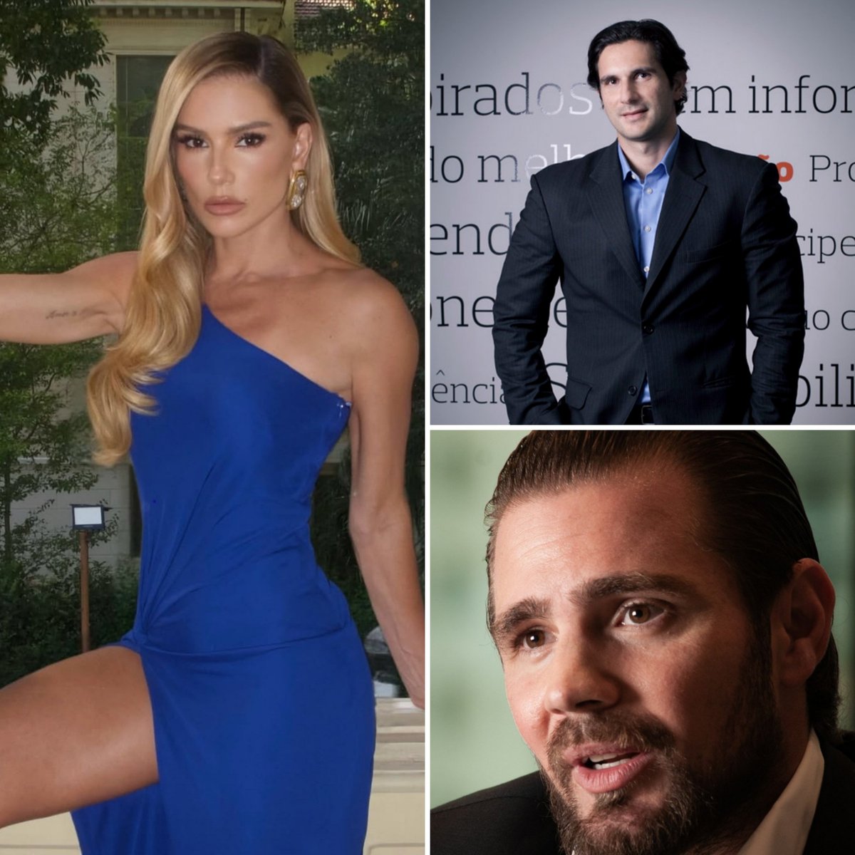 DanPimpao's tweet photo. Frederic Kachar, executivo da Editora Globo e Daniel Vorcaro conversando sobre Deborah Secco.

Fred: Deborah Secco tava pra jogo

DV: Mas tava muito feia kkk

Fred: Eu só olhava pra bunda dela rs

Fred: Mas concordo q a fantasia era brochante.

DV: Tá doido, mulher não pode fazer isso.

O naipe das conversas...