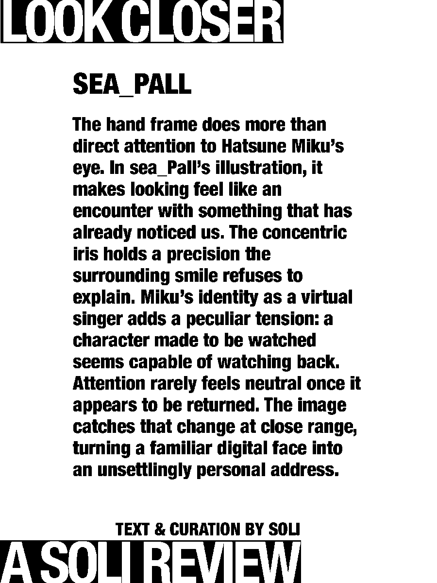 solisolsoli's tweet photo. Hatsune Miku · sea_Pall https://t.co/4kLDxZP25Z