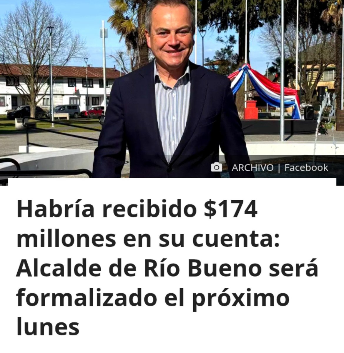 Academica2021's tweet photo. UDI tenía que ser 
Corruptos,ladrones , sinvergüenzas 
Luis Reyes ,Alcalde de Rio Bueno https://t.co/AE3EwldUZ9