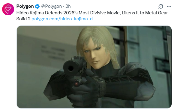 SYACVG's tweet photo. Hideo Kojima likes Digger. https://t.co/aIGcmxBdQ3