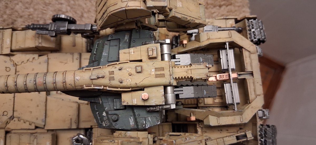 blargman92's tweet photo. Here's my custom Hildolfr again the idea was to make it color coded like an Abrams tank with battle damage and weathering. https://t.co/Yr3YQLBhGT