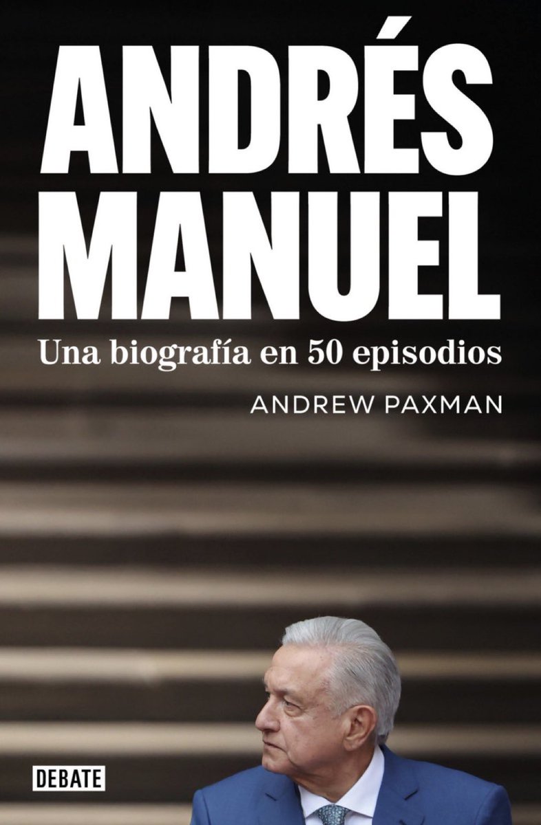 gonzalosolislo's tweet photo. 📚 ¡Una biografía en 50 episodios!

El historiador @AWPaxman presentará su libro sobre @lopezobrador_ el próximo 19 de noviembre en @SandorMaraiCDMX.

Una cita imperdible para quienes quieren conocer la historia detrás de una de las figuras más influyentes de la política mexicana https://t.co/zApKKdUP5x
