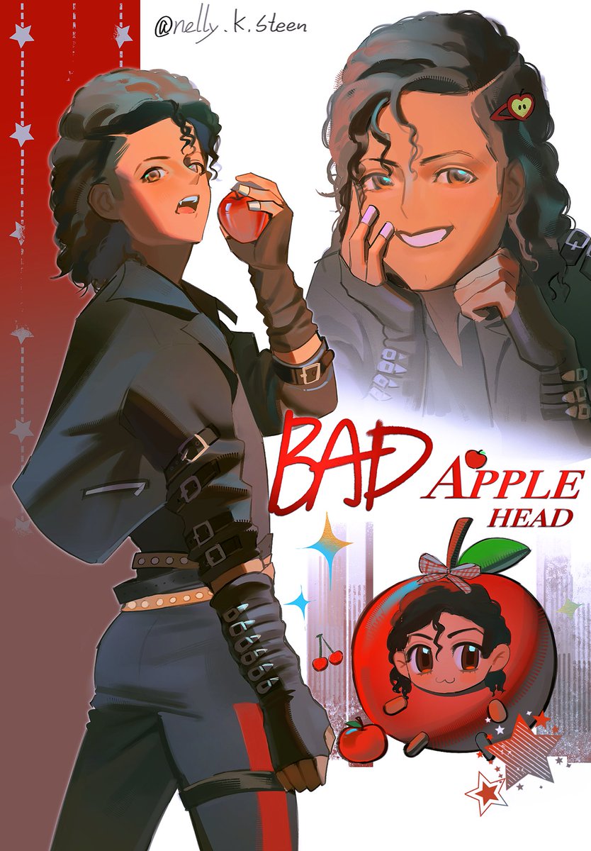 7LhchX7S3a53171's tweet photo. bad apple #michaelJackson #badapple #artwork https://t.co/UicmgG1bVc