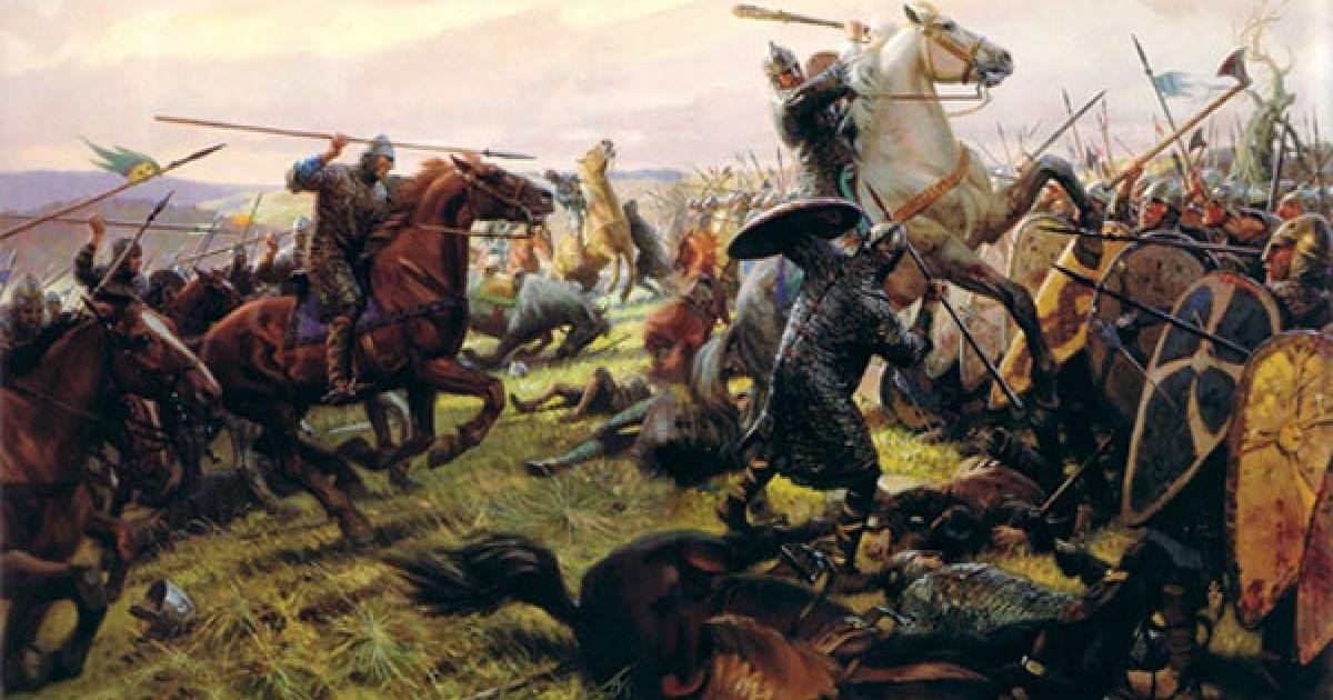 emperorthesteve's tweet photo. On this day in history, October 14, 1066, Harold, King of the English, fell valiantly in battle defending his people from the Norman thugs. Harold was the last real Englishman to rule England. 

May God rest his soul. Hal, Harold Cyning! https://t.co/4csgFQNy4B