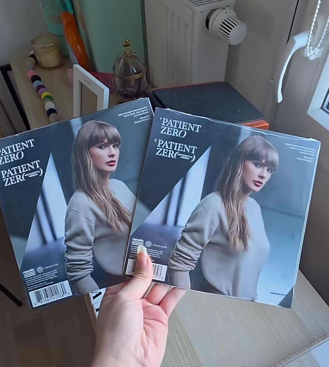 TaylorSwiftDept's tweet photo. 🚨| Official back covers for the “Patient Zero” 10’ vinyl https://t.co/ZVUF3DUJsG