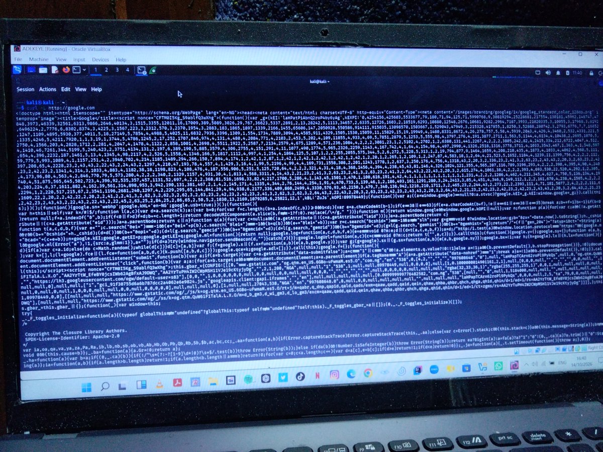 Adekeye__10's tweet photo. 500
Lesson: unencrypted traffic exposes everything. Always use HTTPS.
#Veenodelearn https://t.co/SjO78NWNnf