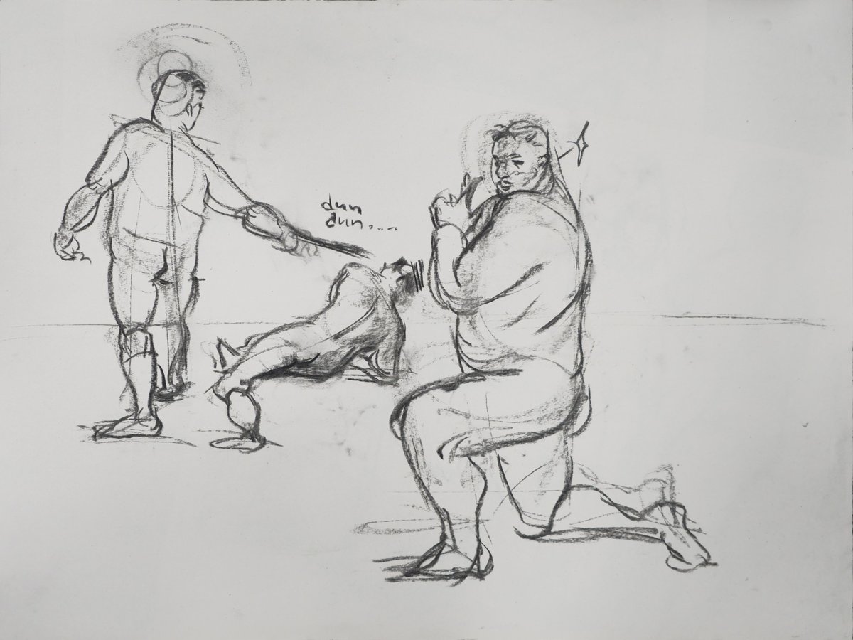 baremodelbear's tweet photo. Sketches by Kathryn Mckain https://t.co/ox9CEV015z