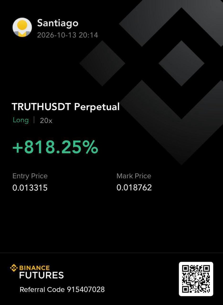 murphyfinance00's tweet photo. $TRUTH 🔥🔥🔥 https://t.co/MaXwHtanHB