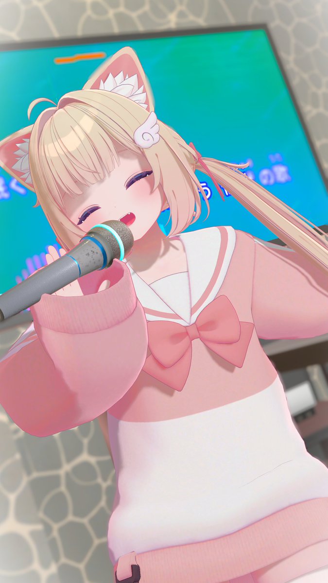 9ya01's tweet photo. シフォンちゃん歌上手だね～ #Chiffon3D https://t.co/nldGWc4ePd