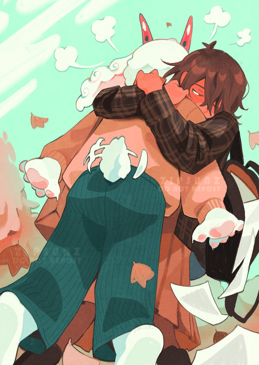 zipsunz's tweet photo. day 1-2: love languages and fall/spring 🌸🍁

#DELTARUNE #kralsei #kralseitober2026 https://t.co/KzIUxBzHNH