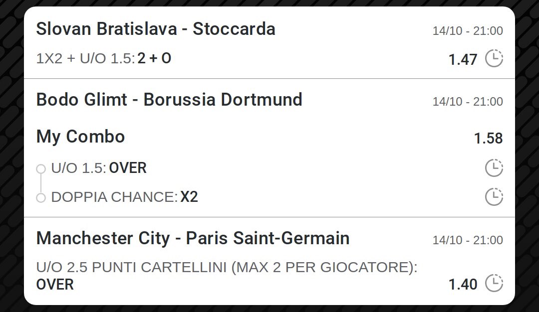 andreasorbello's tweet photo. Seconda proposta della serata per le partite delle 21:00: gestione solida dello Stoccarda, gol e doppia chance per il Dortmund, e grande tensione agonistica con i cartellini tra City e PSG. Analisi serrata e massima attenzione! 🎯🔥 #UCL #ChampionsLeague https://t.co/Izf24l8240