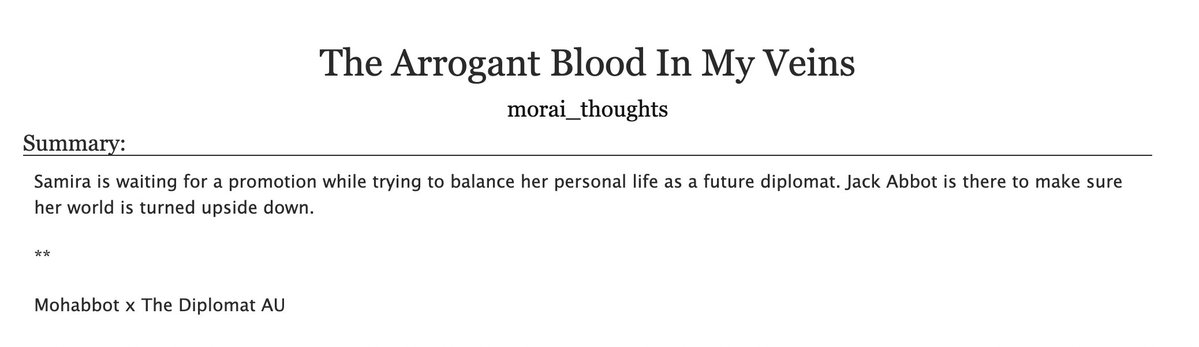 archivemohabbot's tweet photo. The Arrogant Blood In My Veins | morai_thoughts 3.5k (2/?) 
https://t.co/p0SxkLBhAd https://t.co/1H9Al2VbUY