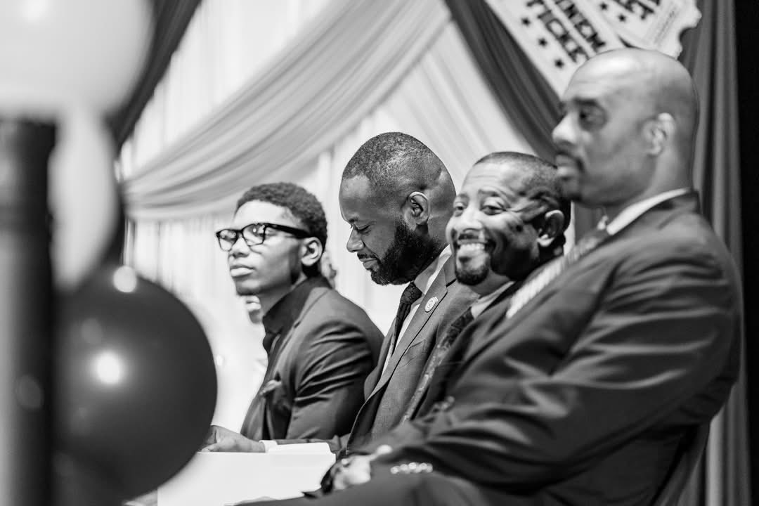 SenatorMcCray's tweet photo. What a moment to stand before Mervo’s Class of 2027 for their Senior Inauguration! We had a conversation about protecting your name, being intentional with your decisions, and understanding that your reputation can walk into a room before you ever get there

#IntentionallyFocused https://t.co/963aDfL291