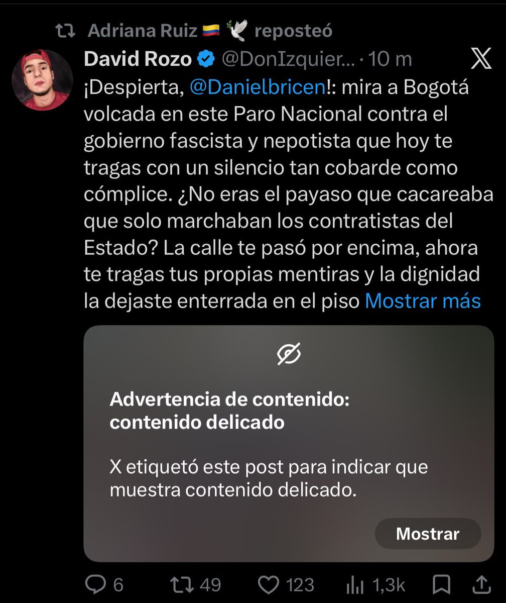 DonIzquierdo_'s tweet photo. 🚨 ¡ATENCIÓN! Me reportan que la granja de bots de la derecha está denunciando este post como contenido delicado para tumbarle el alcance y limitar las visualizaciones. La pelea no es solo en las calles, también es contra la censura en las redes. ¡Por favor, no paren de difundir, darle RT y comentar para romper el bloqueo! 📢🔥